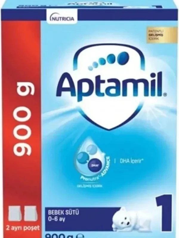 Aptamil 1 Pronutra 900 gr Toz Devam Sütü 0-6 Aylık Bebekler İçin DHA İçeren Besin